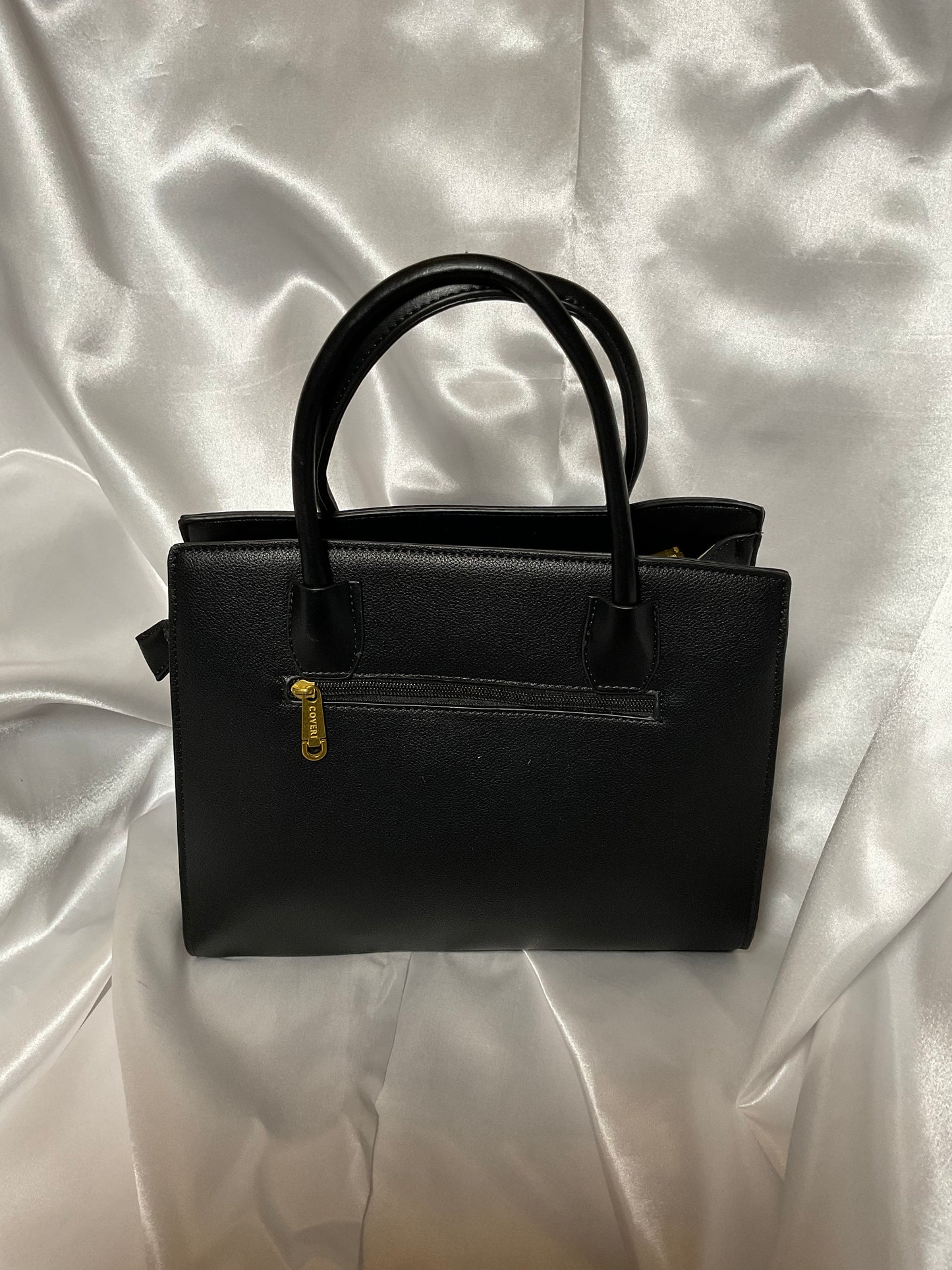 Timeless Black Structured Handbag – Coveri Collection